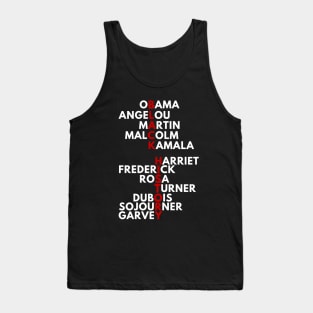 Black History Month 2021 Dream Like Leaders Tank Top